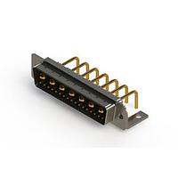 EDAC 629-24W7650-1T4 Mixed Contact D-Sub Connectors Right-angle Power Combo D-Sub Connector