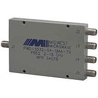 Midwest Microwave / Cinch Connectivity Solutions PWD-5522-04-SMA-79 4-Way Divider 4WAY POWER DIVIDER WILKENSON-I