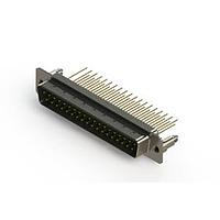 EDAC 627-M37-223-GT5 D-Sub Connectors - Standard Density Vertical Machined D-Sub Connectors