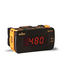 SELEC MV15-AC-200/2000mV Digital Ampere Meter (48x96)