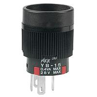 NKK Switches YB15CKG01 Standard Switches ON(ON) ROUND BUSHING MOUNT BODY ONLY .4VA