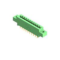 EDAC 337-020-540-804 With Flanges GRN CRD EDGE .156X.2 PCB DEPTH .350