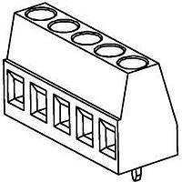 Molex 39543-3013 Fixed Terminal Blocks 5.0MM EUROBLOCK PC V CK PC VERT BLK 13CKT