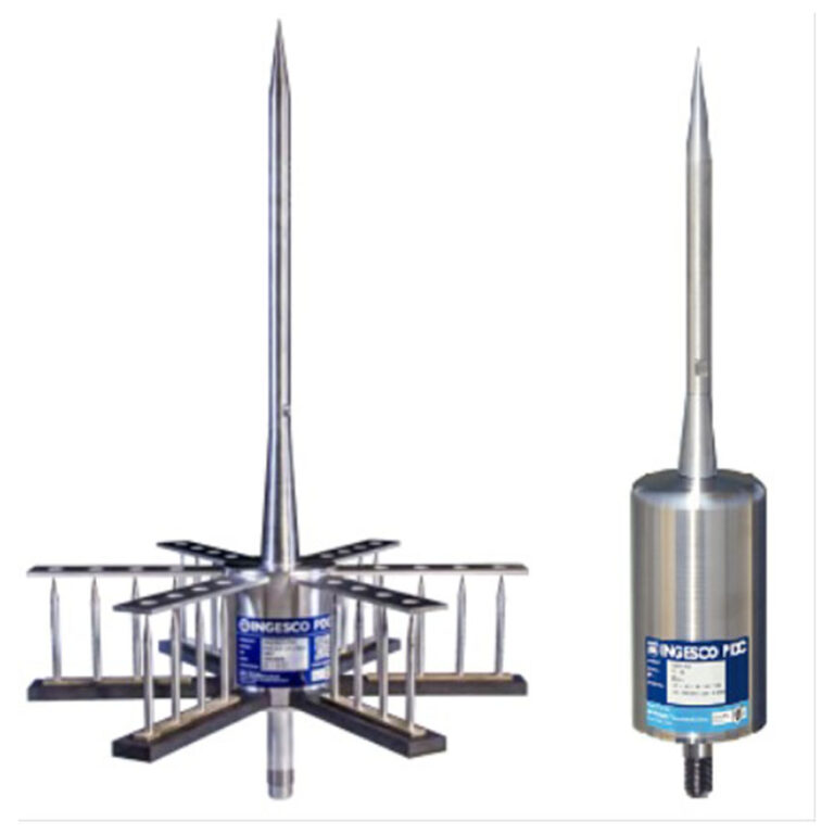 Lightning protection equipment used for building and industrial site protection