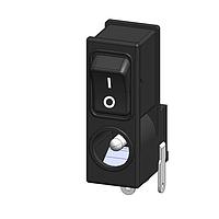 Dailywell RJ-005 Rocker Switches DC Power Jack with Rocker switch