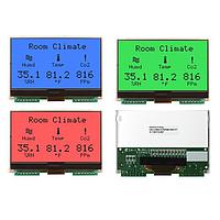 Newhaven Display NHD-C12864A1Z-FS(RGB)-FBW-HT1 Graphic LCD Modules COG FSTN+ 128x64 RGB SPI Intf