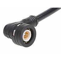 Molex 1204000120 Sensor Cables / Actuator Cables SE Cordset 8P M(STR) to Pigtail TPU 1M