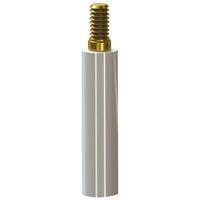 Essentra Components TN6-32-832-2 Standoffs Standoff,Thrd Fem/ML,Wht,2 inSpc