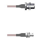 Amphenol Custom Cable Q-1T00P0005120i RF Cable Assemblies N-SJB/HDBNC-SJB G316 120I