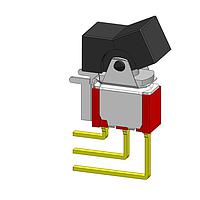 Dailywell 3MS3R102M1QES Rocker Switches SPDT 3 PIN SOL TRM