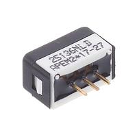 APEM 25136NLDB Slide Switch ON - ON GOLD FLUSH
