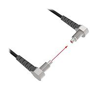 Banner Engineering PIAT46UHFTA-VL Fiber Optic Cables Plastic Fiber; Opposed; Core Dia.: 1 mm; Fiber Length 2 m; Tight Angle; Thread M4; High Flex 2 mm Bend Radius; Flex Relief; Free cut; Vantage Line