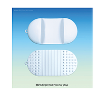SciLab SL.Glo6012 Hand/Finger Heat Protector-glove (White, 98×188mm)