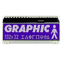 DISPLAY VISIONS EA DOGM132B-5 LCD Graphic Displays STN(-) Transmissive Blue Background