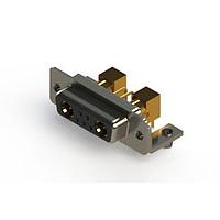 EDAC 630-7W2-640-7N3 Mixed Contact D-Sub Connectors Right-angle Power Combo D-Sub Connector