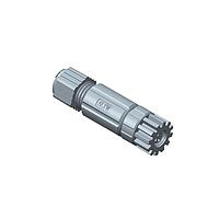 Amphenol LTW M8P-04BFFB-SL7001 Sensor Cables / Actuator Cables M8 Circular Metric Connector, A Code, Plastic, 3A, 04 pins, Female Connector, Female Contact, Straight, Screw Thread, Field Installable, F4.5 - F6.5mm, IP67 Mated