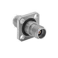Bulgin RFAA4292J292J RF Connectors / Coaxial Connectors 2.92mm Jack to 2.92mm Jack RF Adapter, 4 Hole Flange