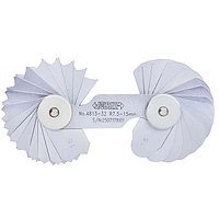 Insize 4813-32 Radius Gages (7.5-15.0mm / 32 leaves)