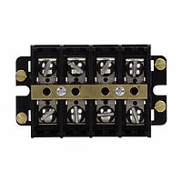 Eaton Bussmann KUXSC4 Short Block TERM BLOCK BLACK NOR