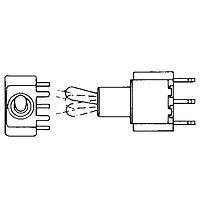 Electroswitch A223P32YAQ Toggle Switches 6A 250VAC 28VDC DPDT ON-NONE-ON PCB IP67