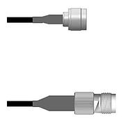 Amphenol Custom Cable Q-2N04J0008084i RF Cable Assemblies N-SP/TNC-SJ RG58 84I