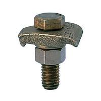 Panduit GMS-2-Q Cable Mounts Bronze Grounding Clamp, #4 SOL-2/0 STR
