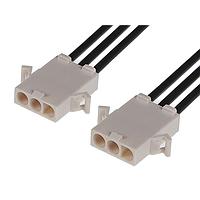 Molex 216292-1032 Discrete Wire STANDARD .093 3 CKT P TO P 300MM