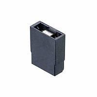 Harwin M7567-46 Accessories OPEN TOP JUMPER SCKT 2.54MM PITCH-BLK