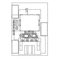 Alps Alpine HSHCAL101B Board Mount Humidity Sensors Mod PCB 13x30x10mm 5V w/ Humiseal coat