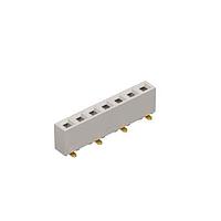 GCT (Global Connector Technology) BG306-02-A-1-0400-L-G Sockets 2w, 2.54mm Pth Socket, SIL, SMT, Vert, R1 GF, LCP Natural, Box