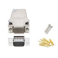 Molex 173114-0959 D-Sub Backshells FCT Backshell CONN Kit D-Sub CONN Machined Crimp Signal CONT 9 CKT 45 DEG