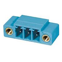 Same Sky (formerly CUI Devices) TBP02R1W-381-02BE Headers Terminal block, pluggable, w screw lock, 3.81, receptical, 2 pole, blue