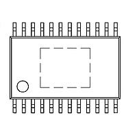 Lumissil IS32LT3123-ZLA3-TR LED Lighting Drivers Quad channel external nmos fet high current, Automotive led controller with internal pwm dimming,  eTSSOP-24, (7.8mmx6.4mm), T&R