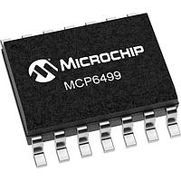 Microchip Technology MCP6499-E/SL Op Amps - Operational Amplifiers Quad, 30MHz Op Amp, E Temp