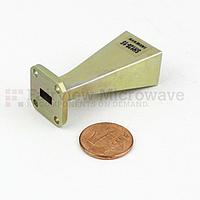 Fairview SH128-15 WR-28 Standard Waveguide Horn With UG-599/U Square Cover Flange and 15 dBi Nominal Gain Operating From 26.5 GHz to 40 GHz Frequency Range