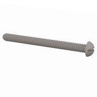 Essentra Components 010632R162 Round Slotted Round Slotted Screw, #6-32 Thread, 1 5/8 Lg