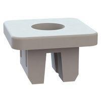 Essentra Components 60SGN01125 Grommet Nut Grommet Nut, .370x.390 Hole, .064-.187 Panel Thk