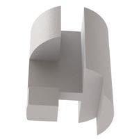 Essentra Components LEDS1E-3-01 LED Spacers LED Spacer,T-1,Natural,3/16 in Spc