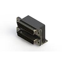 EDAC 661-025-664-055 Dual Port D-Sub Connectors Right-angle Dual Port D-Sub Connector