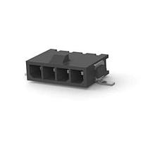 AMP Connectors - TE Connectivity 2-1445057-4 Headers HDR ASSY 4 POS R/A SINGLE ROW TIN
