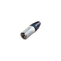 NEUTRIK NC3MXX-D Cable Connectors 3P M CBL END XX SER NICKEL/SILVER BULK