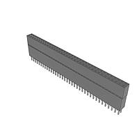 Samtec ESQ-136-69-L-D Sockets Elevated Socket Strip, 0.100" Pitch