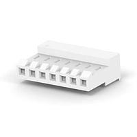 AMP Connectors - TE Connectivity 3-641151-7 Receptacle Assembly 07P MTA156 ASY 24AWG WHT LF