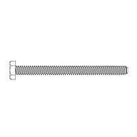 Essentra Components 010632H175 Cap Screw Hex Unslotted Bolt, #6-32 Thread, 1-3/4 Lg