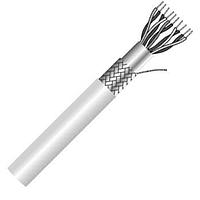 Alpha Wire 3492C SL001 Communication and Control 28 AWG, 2 Pair Communication Cable, Shielded, 1000 ft  - Slate