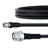 Fairview FMC0203240LF SMA Male to TNC Male Cable LMR-240 Coax with Times Microwave Connectors and RoHS Compliant