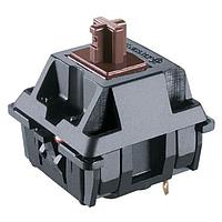 CHERRY MX1A-G1NW Standard Switches Brown stem, Full Travel Mechanical KeyswitchTactile Feel, 55cNNo Diode, No LEDFixation Pins for PCB Mounting