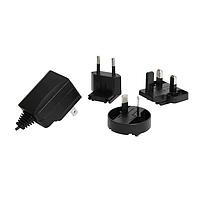CUI Inc SMI6B-12-K-P6R Interchangeable Plugs ac-dc, 12 Vdc, 0.5 A, SW, multi-blade, no blades, P6 rt center pos, level VI