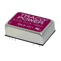 TRACO Power TEN 8-2412 Isolated Product Type: DC/DC; Package Style: DIP-24; Output Power (W): 8; Input Voltage: 18-36 VDC; Output 1 (Vdc): 12; Output 2 (Vdc): N/A; Output 3 (Vdc): N/A