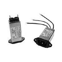 AMP Connectors - TE Connectivity 1EJT8 Inlets 1A IEC-WIRE LEAD FLANGE MOUNT